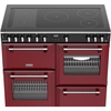 Stoves DX RCA RICH 100Ei RTY GAR 100cm Induction Range Cooker, Garnet Red, A Rated