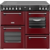 Stoves DX RCA RICH 100Ei RTY GAR 100cm Induction Range Cooker, Garnet Red, A Rated