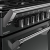 Stoves DX RCA RICH 110DF AGR 110cm Dual Fuel Range Cooker, Anthracite Grey, A Rated