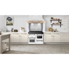 Stoves DX RCA RICH 110DF IWH 110cm Dual Fuel Range Cooker, Ice White, A Rated