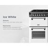 Stoves DX RCA RICH 110DF IWH 110cm Dual Fuel Range Cooker, Ice White, A Rated