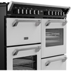 Stoves DX RCA RICH 110DF IWH 110cm Dual Fuel Range Cooker, Ice White, A Rated