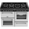 Stoves DX RCA RICH 110DF IWH 110cm Dual Fuel Range Cooker, Ice White, A Rated