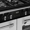 Stoves DX RCA RICH 110DF IWH 110cm Dual Fuel Range Cooker, Ice White, A Rated