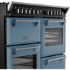 Stoves DX RCA RICH 110DF TWB 110cm Dual Fuel Range Cooker, Twilight Blue, A Rated