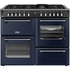 Stoves DX RCA RICH 110DF MBL 110cm Dual Fuel Range Cooker, Midnight Blue, A Rated