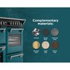 Stoves DX RCA RICH 110DF DMA 110cm Dual Fuel Range Cooker, Deep Marine, Green, A Rated