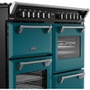 Stoves DX RCA RICH 110DF DMA 110cm Dual Fuel Range Cooker, Deep Marine, Green, A Rated