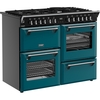 Stoves DX RCA RICH 110DF DMA 110cm Dual Fuel Range Cooker, Deep Marine, Green, A Rated