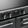 Stoves DX RCA RICH 110Ei RTY AGR 110cm Dual Fuel Range Cooker, Anthracite Grey, A Rated