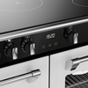 Stoves DX RCA RICH 110Ei RTY IWH 110cm Dual Fuel Range Cooker, Ice White, A Rated