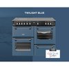 Stoves DX RCA RICH 110Ei RTY TWB 110cm Dual Fuel Range Cooker, Twilight Blue, A Rated