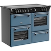 Stoves DX RCA RICH 110Ei RTY TWB 110cm Dual Fuel Range Cooker, Twilight Blue, A Rated