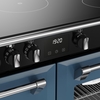 Stoves DX RCA RICH 110Ei RTY TWB 110cm Dual Fuel Range Cooker, Twilight Blue, A Rated