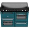 Stoves DX RCA RICH 110Ei RTY DMA 110cm Dual Fuel Range Cooker, Deep Marine, Green, A Rated