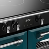 Stoves DX RCA RICH 110Ei RTY DMA 110cm Dual Fuel Range Cooker, Deep Marine, Green, A Rated