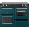Stoves DX RCA RICH 110Ei RTY DMA 110cm Dual Fuel Range Cooker, Deep Marine, Green, A Rated