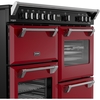 Stoves DX RCA RICH 110Ei RTY GAR 110cm Dual Fuel Range Cooker, Garnet Red, A Rated