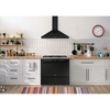 Belling BEL RCA VISION SGL 90cm Dual Fuel Range Cooker, Black, A Rated