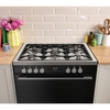 Belling BEL RCA VISION SGL 90cm Dual Fuel Range Cooker, Black, A Rated