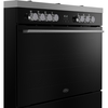 Belling BEL RCA VISION SGL 90cm Dual Fuel Range Cooker, Black, A Rated