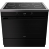 Belling BEL RCA VISION SGL 90cm Induction Range Cooker, Black, A Rated