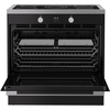 Belling BEL RCA VISION SGL 90cm Induction Range Cooker, Black, A Rated