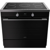 Belling BEL RCA VISION SGL 90cm Induction Range Cooker, Black, A Rated