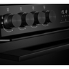 Belling FSA VISION 60DF BLK Dual Fuel Cooker with Double Oven, Black, A Rated