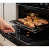 Belling FSA VISION 60DF BLK Dual Fuel Cooker with Double Oven, Black, A Rated