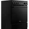 Belling BEL FSA VISION SGL Induction Electric Cooker with Single Oven, Black, A Rated