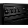 Belling BEL FSA VISION 60Ei Induction Electric Cooker with Double Oven, Black, A Rated