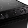Belling BEL FSA VISION 60Ei Induction Electric Cooker with Double Oven, Black, A Rated