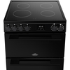Belling BEL FSA VISION 60Ei Induction Electric Cooker with Double Oven, Black, A Rated
