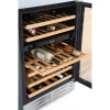 Stoves 600WC Mk2 Stainless Steel Wine Cooler, G Rated