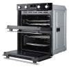 Belling BI702FPCT Black Built-Under Electric Double Oven, A Rated