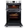 Belling BI902FP Stainless Steel Built-In Electric Double Oven, A Rated