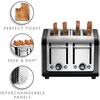 Dualit 46505 Architect Toaster, 4 Slice, Stainless Steel