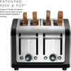 Dualit 46505 Architect Toaster, 4 Slice, Stainless Steel