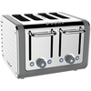 Dualit 46526 Architect Toaster, 4 Slice, Stainless Steel
