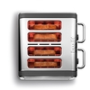 Dualit 46526 Architect Toaster, 4 Slice, Stainless Steel