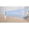 Dyson AM09 Hot+Cool� Jet Focus Fan Heater, White/Nickel