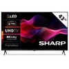 Sharp 4T-C43HM5245KB 43" QLED Smart Television, 4K Ultra HD, Black, G Rated