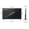Sharp 4T-C65HM5245KB 65" Television
