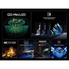 TCL 50C7K-UK 50" QD-Mini LED Smart Television, 4K Ultra HD, Black, F Rated