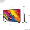 LG 50QNED84A6C 50" QNED Smart Television, Umber Brown, 4K Ultra HD, F Rated