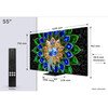 TCL 55A400U-UK 55" QD-Mini LED Smart Television, D Rated