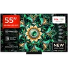 TCL 55Q7C-UK 55" Mini LED Smart Television, 4K Ultra HD, Black, F Rated