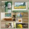 Hisense 55S7STUK 55" QLED Smart Television, 4K Ultra HD, Black, F Rated