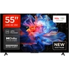 TCL 55V6C-UK 55" DLED Smart Television, 4K Ultra HD, Black, E Rated